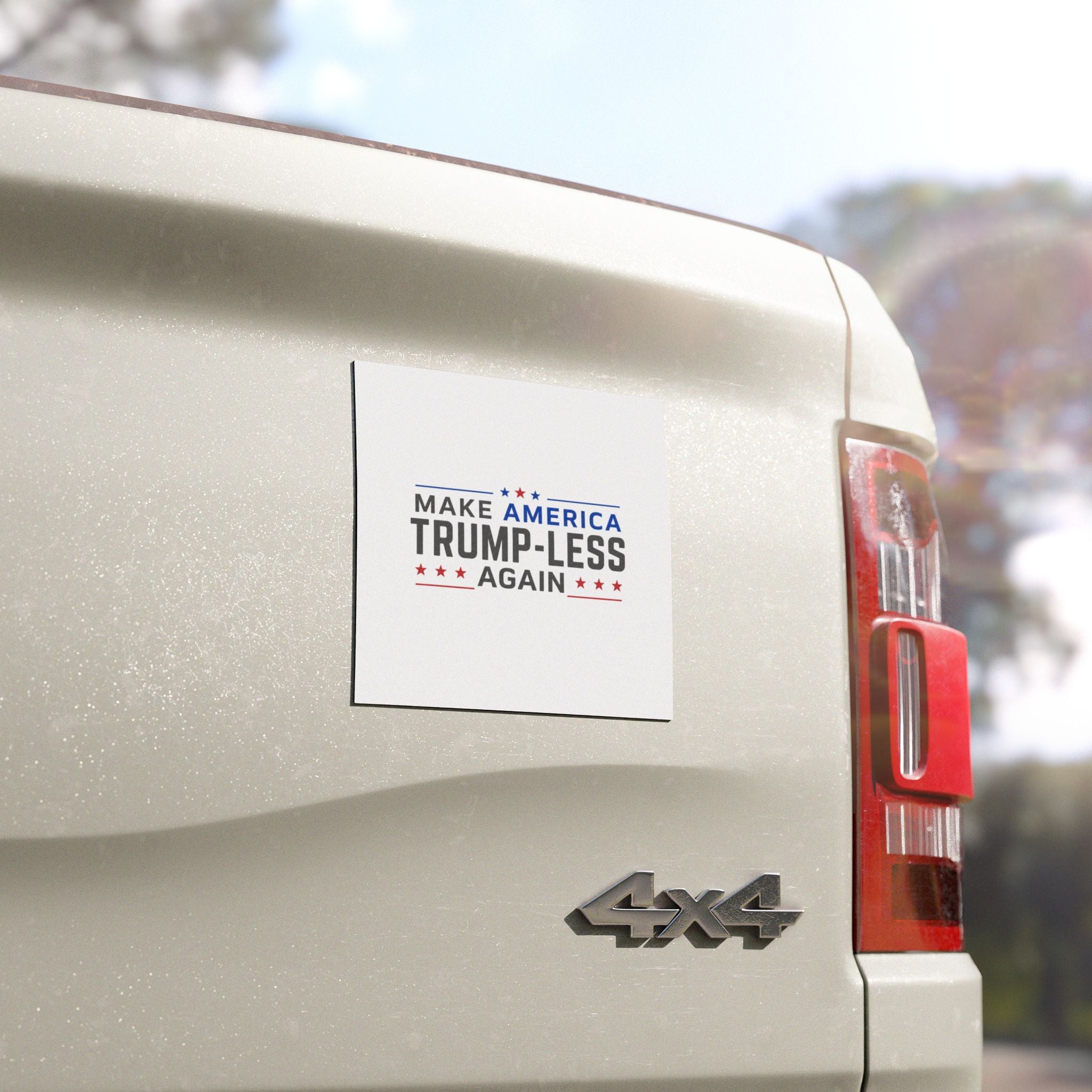 Car Magnet — "Make America Trump-less Again" Political Protest Magnet