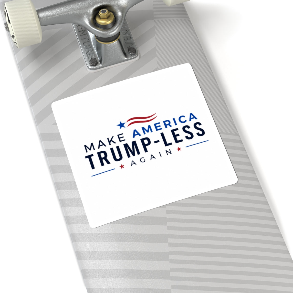 Sticker — "Make America Trump‑Less Again" Political Kiss‑Cut Sticker