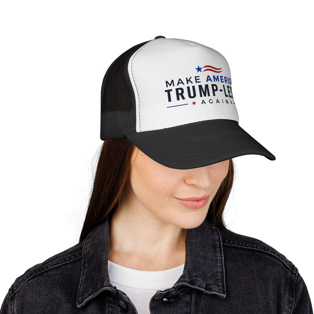 Trucker Cap — "Make America Trump-less Again" Political Mesh Hat
