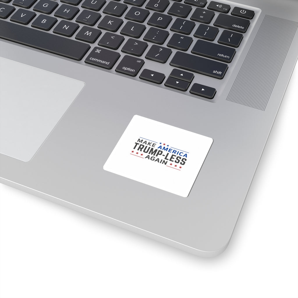 Make America Trump-less Again Sticker - Political Protest Kiss-Cut Vinyl